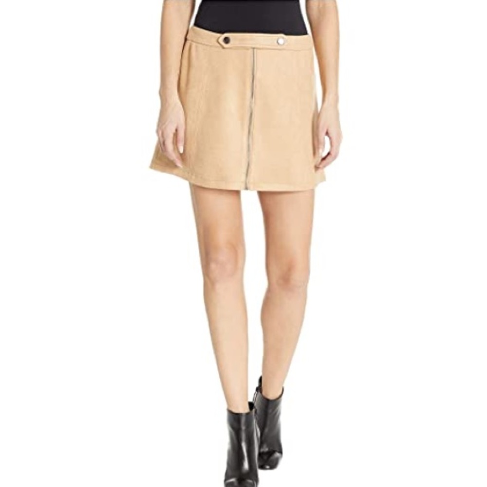 Lady Crush Faux Suede Skirt